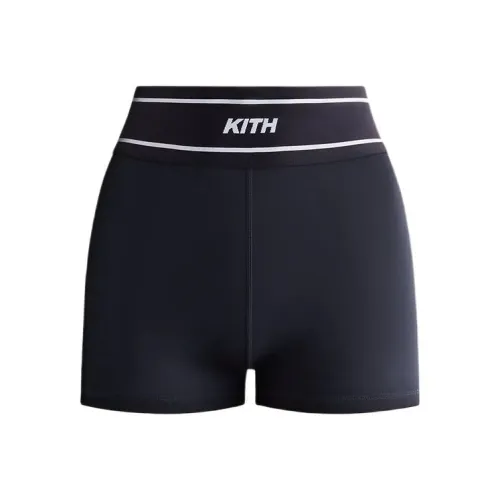 Kith Женская 2024 Summer Collection Черные Повседневные шорты