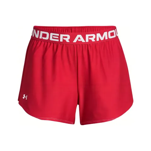 Under Armour Play Up Red Женские Повседневные Шорты