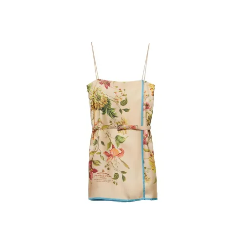 PRADA SS24 Slip Платье Женское Многоцветное