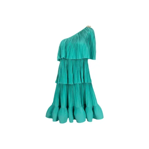 Lanvin Зеленые Женские Платья без рукавов