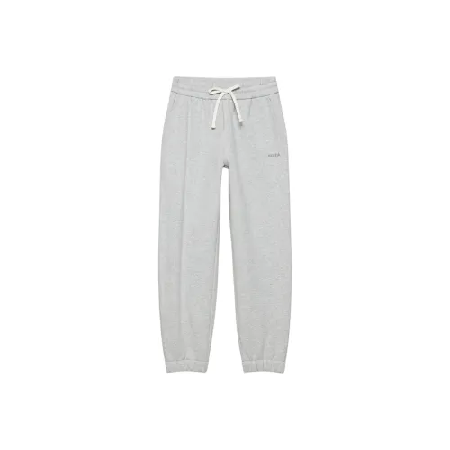 ARITZIA Cozy Sweatfleece Boyfriend Контрастный Jogger Вязаные Спортивные Штаны Женские Heather Chrome