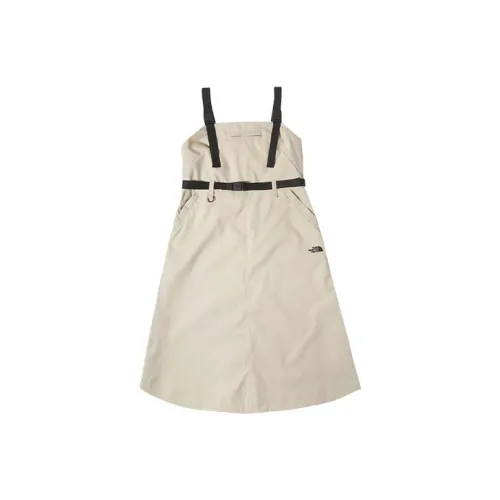 THE NORTH FACE Без рукавов Платье Женское Бежевый