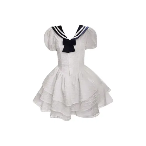 MIMOSA CHUR Короткий рукав Платье Женское