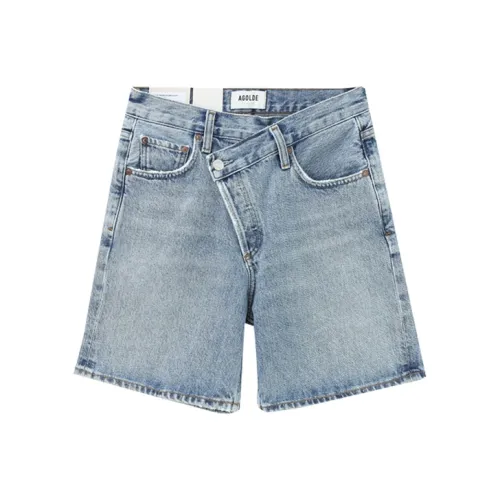 AGOLDE Синие Женские Джинсовые Шорты
