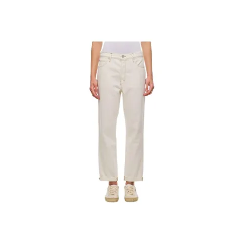 Рамка Белый Женские Джинсы