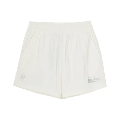 Mlb Base Logo SS25 Повседневные шорты Женские Белые
