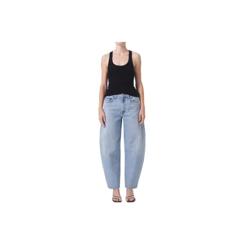AGOLDE Джинсы Женские Светло-Синий