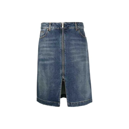 Stella McCartney Деним Длинная Юбка Женская Синяя