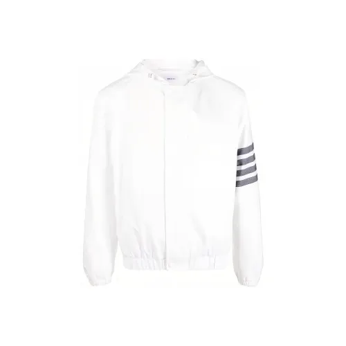 THOM BROWNE Белый Мужской Куртки