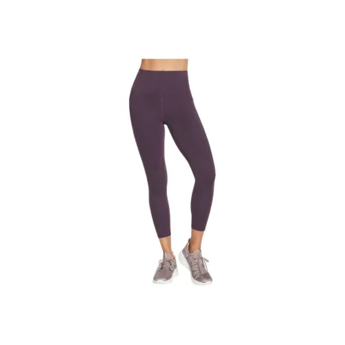 Skechers GO WALK HW 7 8 Leggings Женские Темно-фиолетовые