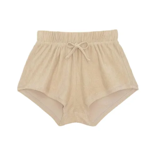 BASERANGE SS24 Pose Шорты Органический хлопок Terry Повседневные шорты Женские Бежевый Бежевый