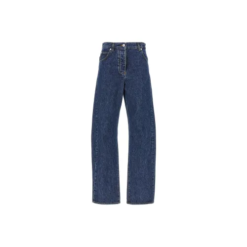 Ferragamo FW24 Джинсы Женские Темно-синий