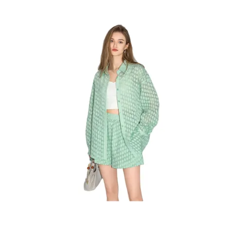 Bethine Повседневные шорты Женские Лист мяты