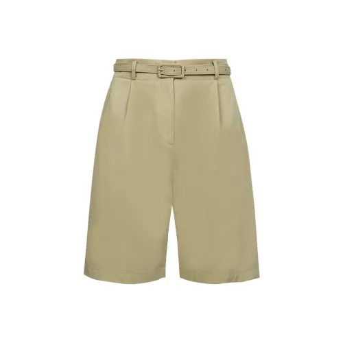 MeetMetro Повседневные шорты женские хаки