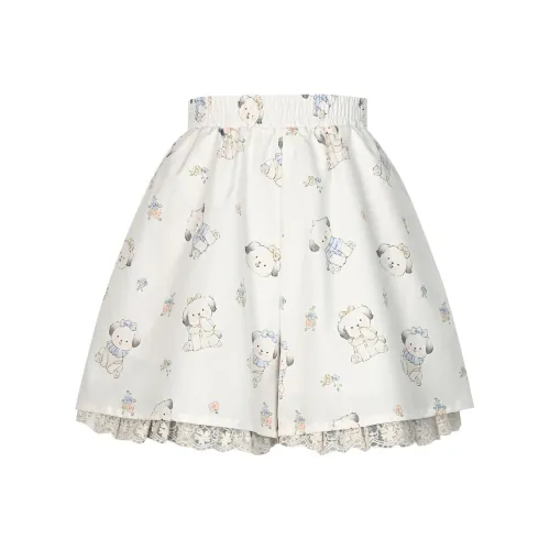 SNBL Повседневные шорты женские цвет экрю