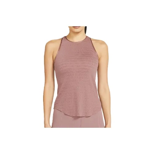 NIKE Дымчатый фиолетовый Красный Женские спортивные майки без рукавов