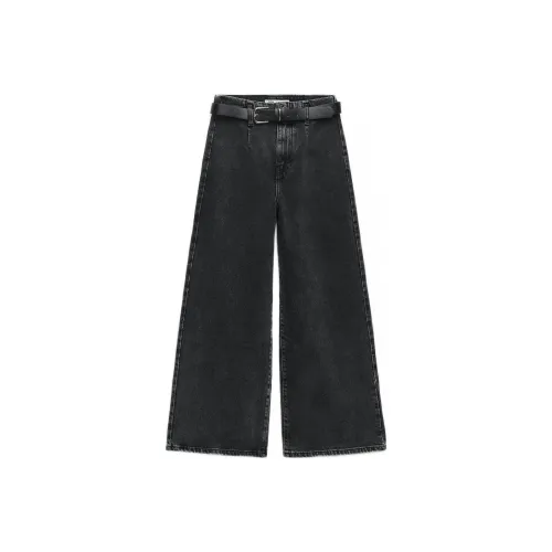 ZARA Черные Женские Джинсы
