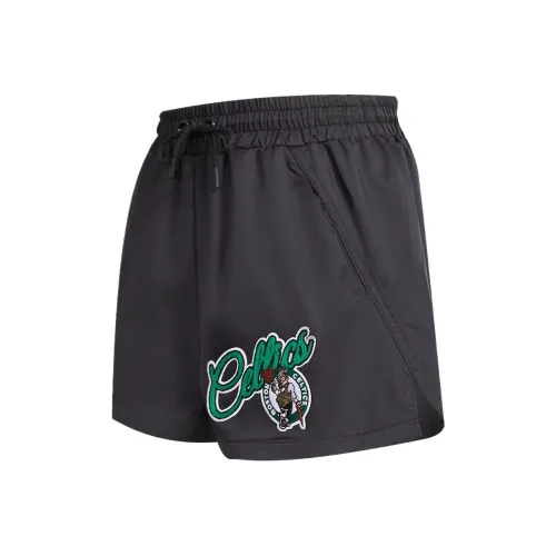 NBA Boston Celtics Team Повседневные шорты Женские Черные
