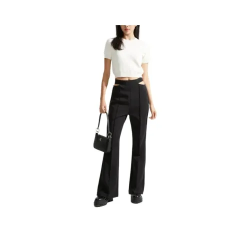 Calvin Klein Вязаные Спортивные Штаны Женские Космос Черный