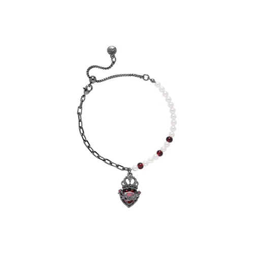 KING OF BLING Сплав Циркон Искусственная жемчужина Браслеты Женские