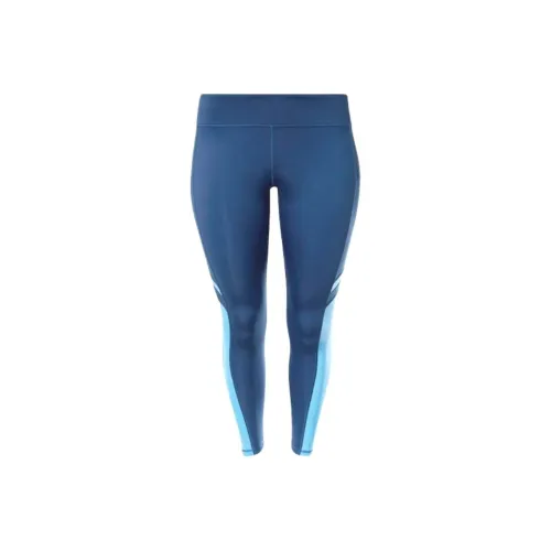reebok Женские Леггинсы Синего Цвета