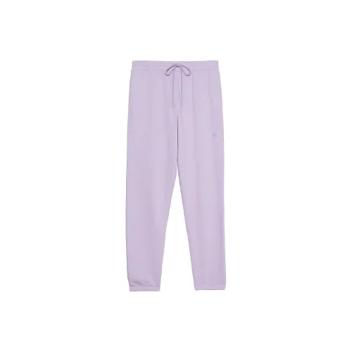 Victoria's Secret Розовый Цвет плюща Флис Тонкий Тренировочные брюки PASTEL Сиреневый Вязаные Тренировочные брюки Женские Светло-фиолетовый