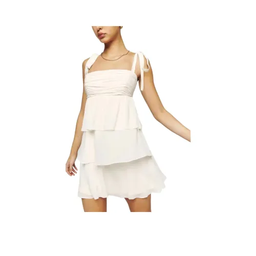 Платье Reformation Slip Женское Белое