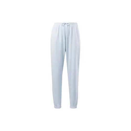 Reebok Identity French Terry Брюки Вязаные Тренировочные брюки Женские Синие