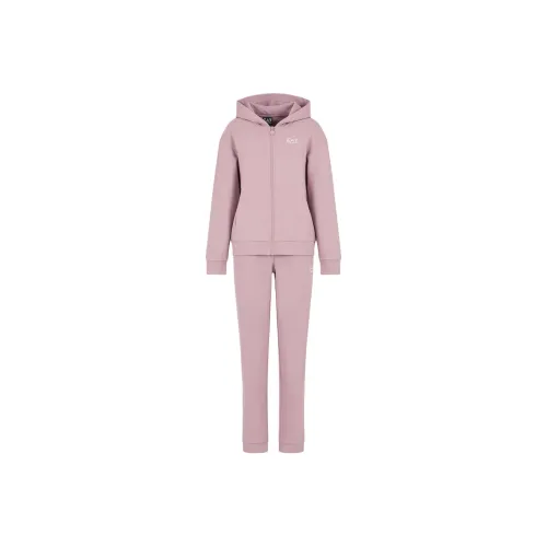 EMPORIO ARMANI EA7 Моранди-розовый Женские Повседневные костюмы