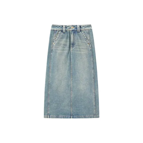 PEACEBIRD Denim Casual Dress Women's