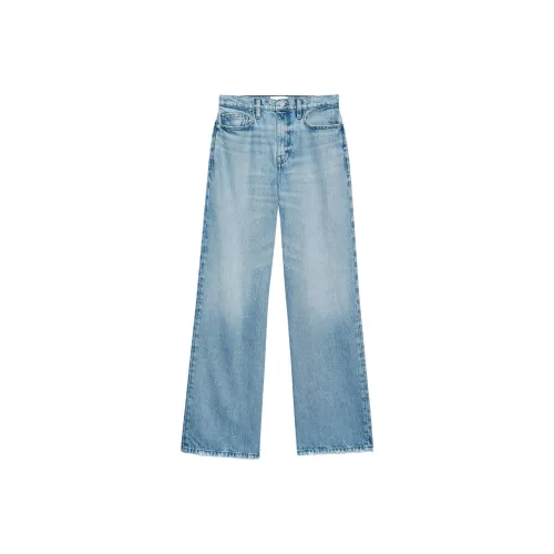 Рамка Синий Женские Джинсы