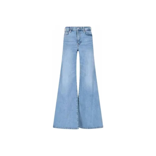 Рамка Синий Женские Джинсы