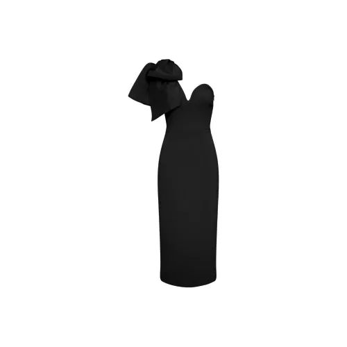 REBECCA VALLANCE SS24 Sleeveless Dress Women's Black REBECCA VALLANCE SS24 Без рукавов Платье Женское Черное