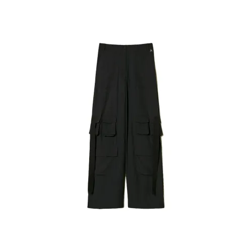 TWINSET Milano SS25 Карго Брюки Женские Черные