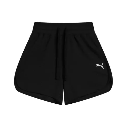 PUMA Черные Женские Повседневные Шорты