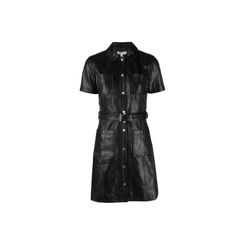 MICHAEL KORS MMK Короткий рукав Платье Женское Черное