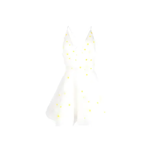 Zimmermann SS24 Slip Платье Женское Цвет Слоновая кость