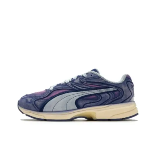 PUMA EXTOS Повседневный Низкий Топ Синий Фиолетовый Унисекс
