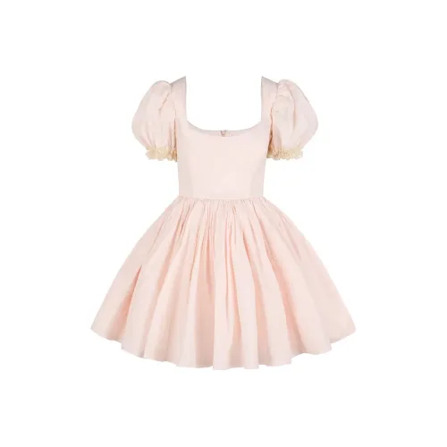 Selkie Коллекция Короткий рукав Платье Женское BLYTHE Розовый