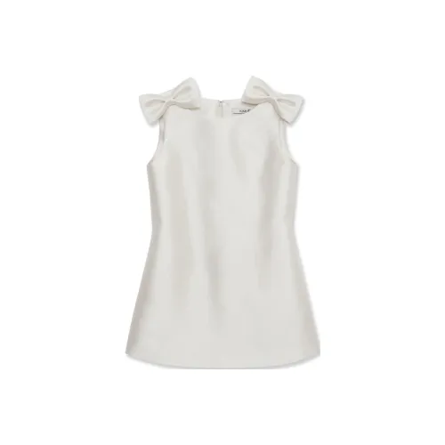 KIMHEKIM Монро Мини Платье Без рукавов Платье Женское Белое White