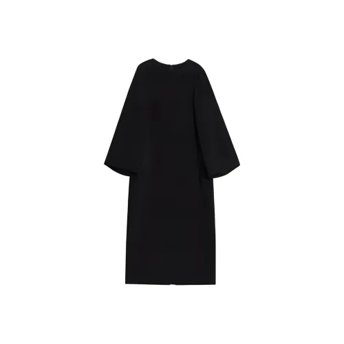 Journey Originals Длинное платье с длинными рукавами женское классический черный