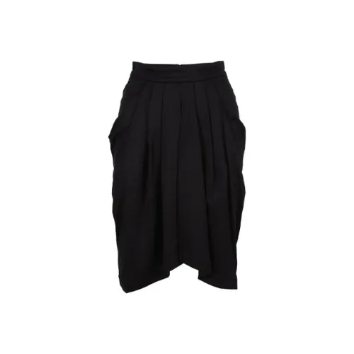 ISABEL MARANT Черная Женская Повседневная Длинная Юбка