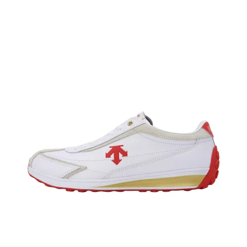 DESCENTE Cron Racer Slip-resistant Low Top Беговые кроссовки Унисекс Белый Красный