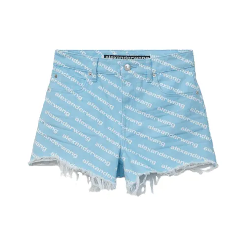 Alexander Wang Повседневные шорты Женские Blue