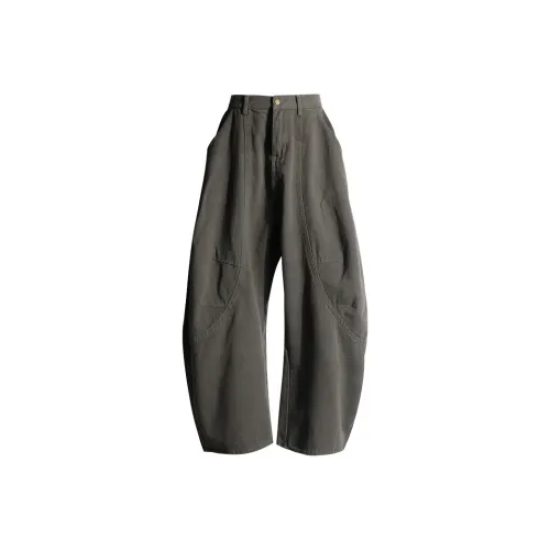 Kazakhstan Джинсы Женские Оливково-зеленый