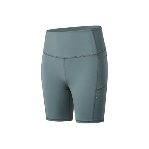 Saucony Повседневные шорты Женские Трава Ласточкин хвост Зеленый