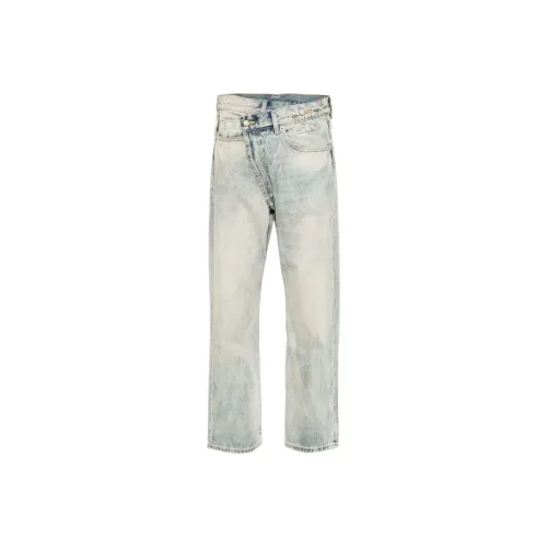 R13 SS24 Джинсы Женские Светло-Синий