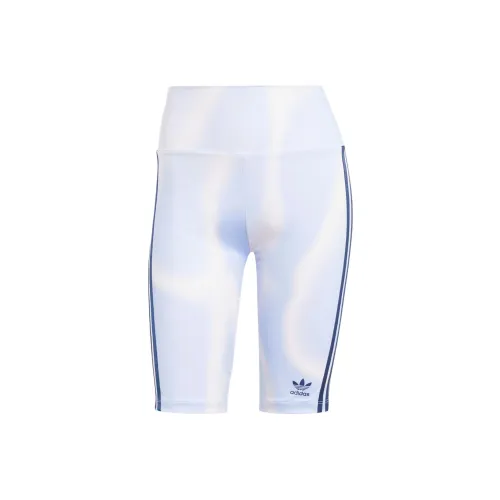 Adidas Originals Watermark Велосипед Шорты Повседневные шорты Женские Фиолетовый