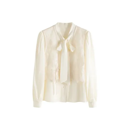 Комплект рубашек для женщин бежевый