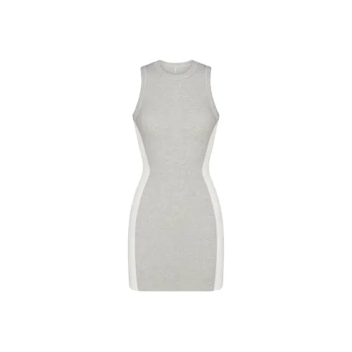 SKIMS Cotton RIB TANK Платье Без рукавов Платье Женское